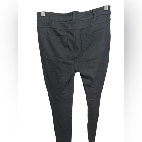 Vince Women Pants Taper Leg Zipper Button Equestrian charcoal, gray size 4 - Picture 7 of 13